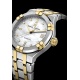 Maurice Lacroix Aikon Automatic Date ∅35 mm - 20 ATM, Esfera nácar, brazalete de acero, bicolor, brillantes, oro