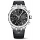 Maurice Lacroix Aikon Automatic Chronograph ∅44 mm - 20 ATM, Esfera negra, brazalete de piel negra