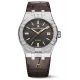Maurice Lacroix Aikon Automatic Date ∅39 mm - 20 ATM, Esfera gris indices oro rosa, brazalete de piel marrón