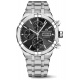 Maurice Lacroix Aikon Automatic Chronograph ∅44 mm - 20 ATM, Esfera negra, brazalete de acero