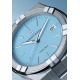 Maurice Lacroix Aikon Quartz Colours Edition ∅40 mm - 10 ATM, Esfera azul, brazalete de acero