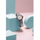 Maurice Lacroix Fiaba Colours Edition ∅32 mm - 5 ATM, Esfera rosa, brazalete de acero, diamantes