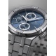 Maurice Lacroix Aikon Quartz Chronograph ∅42 mm - 10 ATM, Esfera azul, brazalete de acero