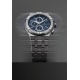 Maurice Lacroix Aikon Quartz Chronograph ∅42 mm - 10 ATM, Esfera azul, brazalete de acero
