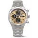 Maurice Lacroix Aikon Automatic Titanium Chronograph ∅44 mm - 20 ATM, Esfera dorada, brazalete de acero