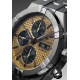 Maurice Lacroix Aikon Automatic Titanium Chronograph ∅44 mm - 20 ATM, Esfera dorada, brazalete de acero