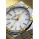 Maurice Lacroix Aikon Quartz ∅35 mm - 10 ATM, Esfera nácar, brazalete de acero, duotone - 10 ATM, bicolor PVD oro amarillo