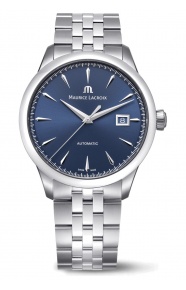 Maurice Lacroix 1975 Automatic ∅40 mm - 10 ATM, Esfera azul, brazalete de acero