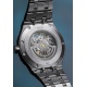 Maurice Lacroix Aikon Automatic Skeleton ∅42 mm - 20 ATM, Esfera azul, brazalete de acero