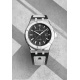 Maurice Lacroix Aikonic Automatic ∅43 mm - 10 ATM, Esfera negra, correa de caucho negro, blanco