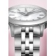 Maurice Lacroix 1975 Quartz ∅33 mm - 10 ATM, Esfera nácar blanco, brazalete de acero