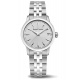 Maurice Lacroix 1975 Quartz ∅33 mm - 10 ATM, Esfera plateada, brazalete de acero
