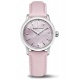 Maurice Lacroix 1975 Quartz ∅33 mm - 10 ATM, Esfera nácar rosa, correa de piel rosa