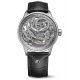 Maurice Lacroix 1975 Master Skeleton ∅43 mm - 5 ATM, Esfera gris, correa de piel negra