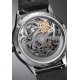 Maurice Lacroix 1975 Master Skeleton ∅43 mm - 5 ATM, Esfera gris, correa de piel negra