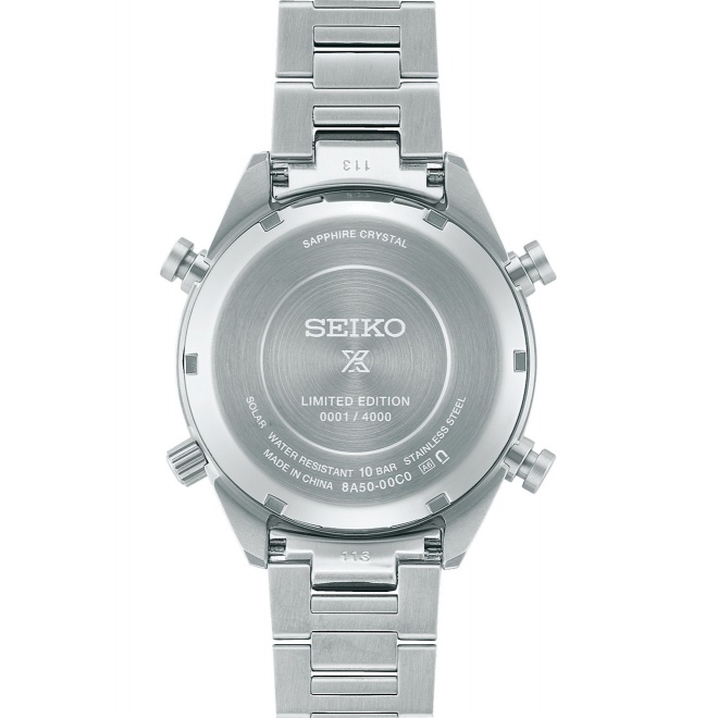 Seiko Prospex Speedtimer Solar Crono 8A50 ∅42 mm - 10 ATM, Esfera gris, edición limitada