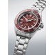 Seiko Prospex Mar Samurai Rojo ∅41,7 mm - 20 ATM, Esfera roja, brazalete de acero