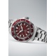 Seiko Prospex Mar Samurai Rojo ∅41,7 mm - 20 ATM, Esfera roja, brazalete de acero