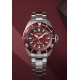 Seiko Prospex Mar Samurai Rojo ∅41,7 mm - 20 ATM, Esfera roja, brazalete de acero