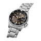 Seiko 5 Sports SKX series Automático 4R36 ∅38 mm - 10 ATM, Esfera negra, brazalete de acero