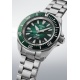 Seiko Prospex Samurai Diver 41,7 Padi ∅41,7 mm - 20 ATM, Esfera verde, brazalete de acero