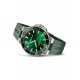 Oris Aquis Date ∅43,5 mm - 30 ATM, Esfera verde, correa de caucho verde
