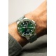 Oris Aquis Date ∅43,5 mm - 30 ATM, Esfera verde, correa de caucho verde