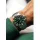 Oris Aquis Date ∅43,5 mm - 30 ATM, Esfera verde, brazalete de acero