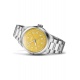 Oris Big Crown Pointer Date ∅40 mm - 5 ATM, Esfera amarilla, brazalete de acero