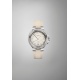 Oris Aquis Date ∅36,5 mm - 30 ATM, Esfera blanca, correa de caucho blanco