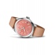 Oris Big Crown Pointer Date Calibre 403 ∅40 mm - 5 ATM, Esfera roja, correa de piel marrón cognac