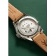 Oris Big Crown Pointer Date Calibre 403 ∅40 mm - 5 ATM, Esfera roja, correa de piel marrón cognac
