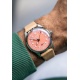 Oris Big Crown Pointer Date Calibre 403 ∅40 mm - 5 ATM, Esfera roja, correa de piel marrón cognac
