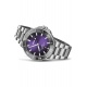 Oris Aquis Date Taste of Summer ∅43,5 mm - 30 ATM, Esfera morada, brazalete de acero