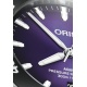 Oris Aquis Date Taste of Summer ∅43,5 mm - 30 ATM, Esfera morada, brazalete de acero
