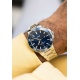 Oris Aquis Date ∅41,5 mm - 30 ATM, Esfera azul, brazalete de acero