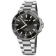 Oris Aquis Date ∅41,5 mm - 30 ATM, Esfera negra, brazalete de acero
