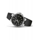 Oris Aquis Date Diamonds ∅36,5 mm - 30 ATM, Esfera negra, correa de caucho negro