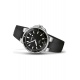 Oris Aquis Date ∅36,5 mm - 30 ATM, Esfera negra, correa de caucho negra