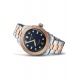 Oris Divers Sixty‑Five ∅40 mm - 10 ATM, Esfera azul, brazalete de acero, bronce