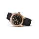 Oris Divers Sixty‑Five Date ∅38 mm - 10 ATM, Esfera negra, correa de caucho negra