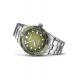 Oris Divers Sixty‑Five Date ∅40 mm - 10 ATM, Esfera verde, brazalete de acero