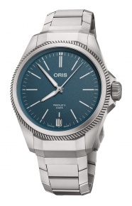 Oris ProPilot X Calibre 400 ∅39 mm - 10 ATM, Esfera azul, brazalete de titanio