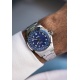 Oris Big Crown Pointer Date ∅40 mm - 5 ATM, Esfera morada, brazalete de acero