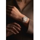 Baume & Mercier Riviera 10810 Cuarzo ∅33 mm - 5 ATM, Esfera plateada, brazalete de acero