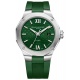 Baume & Mercier Riviera 10618 Automático ∅42 mm - 10 ATM, Esfera verde, correa de caucho verde