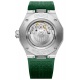 Baume & Mercier Riviera 10618 Automático ∅42 mm - 10 ATM, Esfera verde, correa de caucho verde
