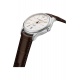 Baume & Mercier Clifton 10793 Automático ∅39 mm - 5 ATM, Esfera blanco roto, correa marrón