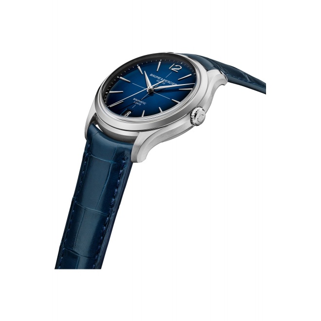 Baume & Mercier Clifton 10771 Automático ∅39 mm - 5 ATM, Esfera azul, correa azul