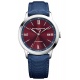 Baume & Mercier Classima 10694 Automático ∅42 mm - 5 ATM, Esfera burdeos, correa de lona azul